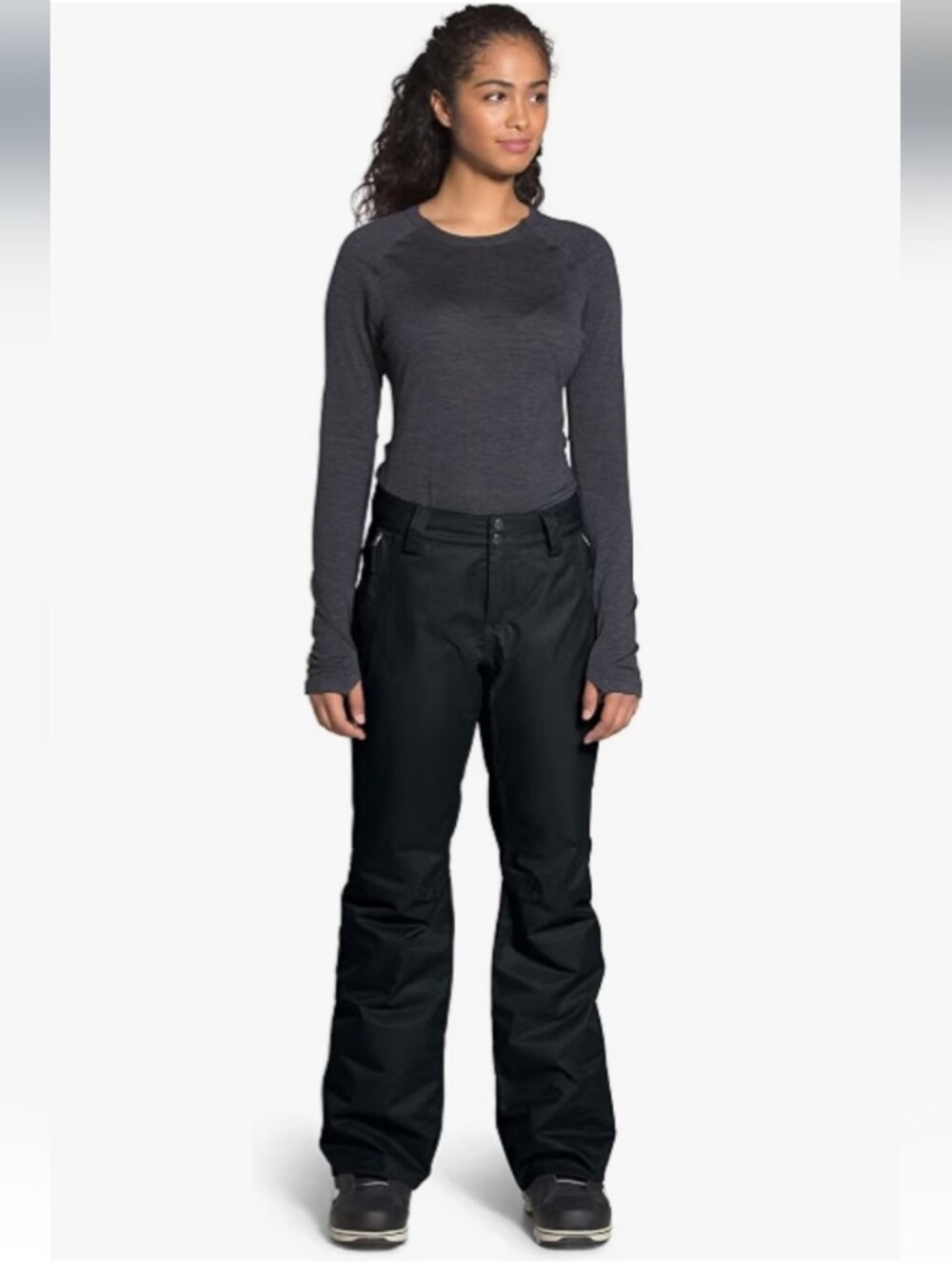 The North Face Women's Sally Insulated Snow/Ski Pants Black Size XS Short